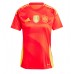 Maillot de foot Espagne Domicile vêtements Femmes Europe 2024 Manches Courtes